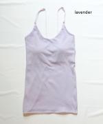 コットンシルクインナー　パッド付きキャミソール
