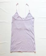 コットンシルクインナー　パッド付きキャミソール