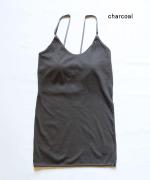 コットンシルクインナー　パッド付きキャミソール