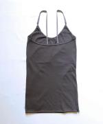 コットンシルクインナー　パッド付きキャミソール