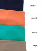 リネンコットン　クロップドテーパードパンツ