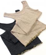 merino washable wool タンクトップ