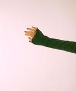 merino washable wool タートルネック