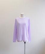flow cotton silk　ロングスリーブT