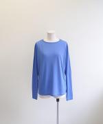flow cotton silk　ロングスリーブT