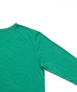 flow cotton silk　ロングスリーブT