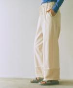 organic&russel イージーパンツ