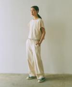 organic&russel イージーパンツ