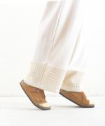 organic&russel イージーパンツ