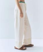 organic&russel イージーパンツ