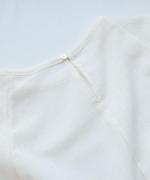 wrinkled cotton ラグランプルオーバー