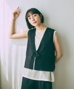 bumpy cotton 2WAYベスト