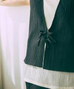 bumpy cotton 2WAYベスト