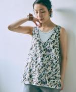 biotop printing ラウンドタンクトップ