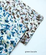 biotop printing イージーテーパードパンツ