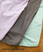 flow cotton silk　ロングスリーブT