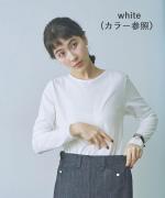 flow cotton silk　ロングスリーブT