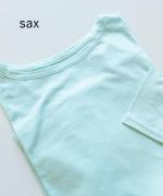 flow cotton silk　ロングスリーブT