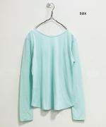 flow cotton silk 2WAYプルオーバー