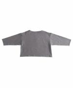 brushed stretch ボートネックプルオーバー