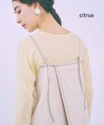 flow cotton silk ヘンリーネックT