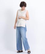 me.embroidery タンクトップ