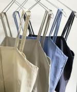 sheer satin 2WAYキャミベスト