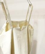 sheer satin 2WAYキャミベスト