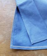 stitch denim ラップキャミソール