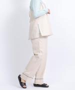 stitch denim ステッチワイドパンツ