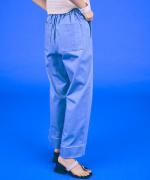 stitch denim ステッチワイドパンツ