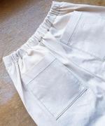 stitch denim ステッチワイドパンツ