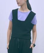 organic&russel ワッフルビスチェ