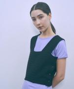 organic&russel ワッフルビスチェ