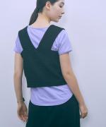 organic&russel ワッフルビスチェ