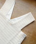 organic&russel ワッフルビスチェ