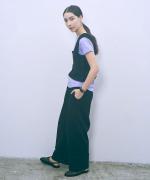 organic&russel ワッフルビスチェ