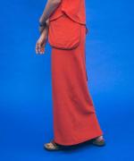 smoothy cotton pile ポケットスカート