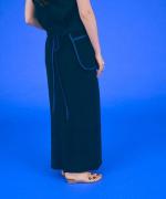 smoothy cotton pile ポケットスカート