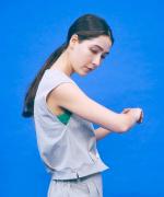 bumpy cotton タックベスト