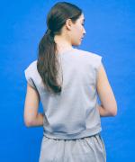 bumpy cotton タックベスト