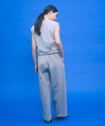 bumpy cotton タックベスト