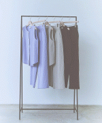 bumpy cotton wrap pants