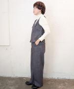light strech denim　2WAY カーブベスト