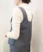 light strech denim　2WAY カーブベスト