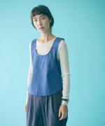 light strech denim　2WAY カーブベスト