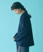 wooly kersey  セーラーカラースモック