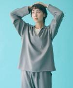 wooly kersey  セーラーカラースモック