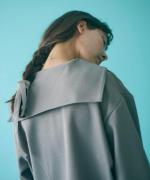 wooly kersey  セーラーカラースモック