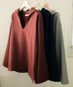 wooly kersey  セーラーカラースモック